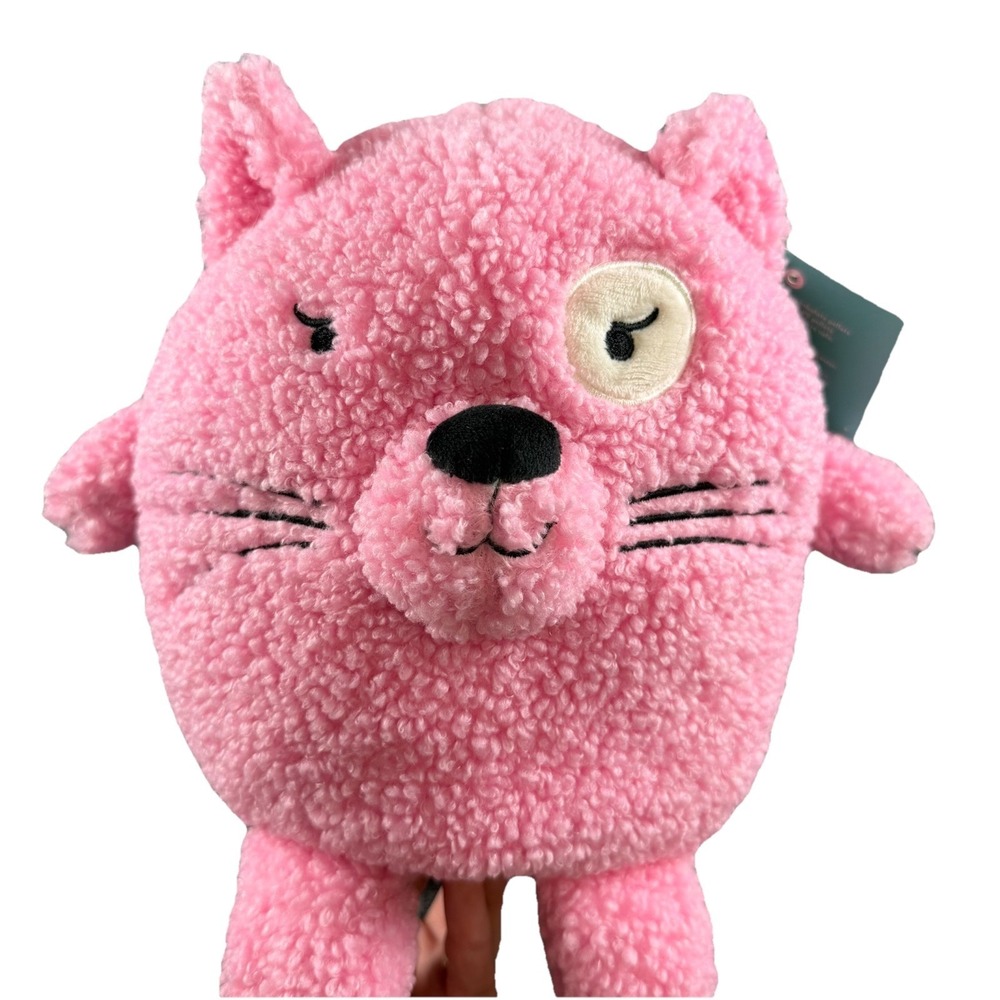 Cat Kids' Mini Weighted‎ Plush Throw Pillow Pink - Pillowfort